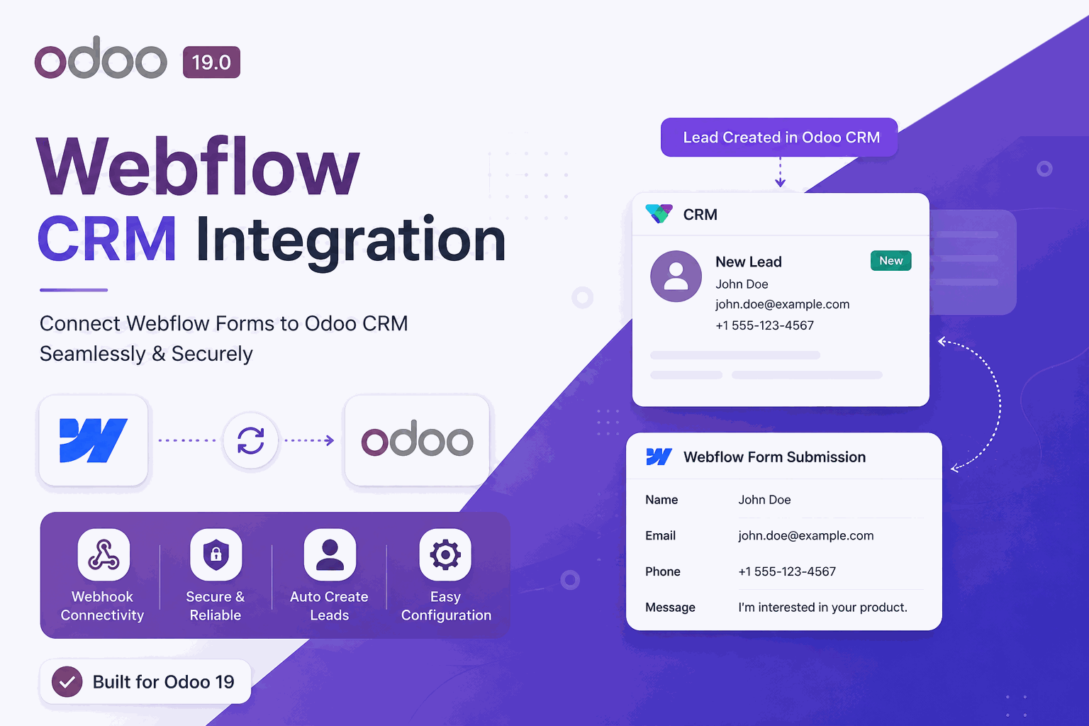 Webflow CRM Integration